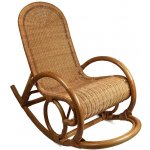 Vingo Velké ratanové houpací křeslo světle hnědé – Zboží Dáma