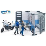 BRUDER 62732 Policejní stanice s motorkou ami – Zboží Dáma