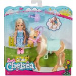 Barbie Chelsea blond s poníkem – Zboží Mobilmania