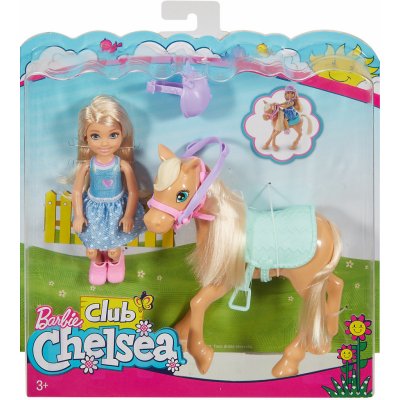 Barbie Chelsea blond s poníkem – Zboží Mobilmania