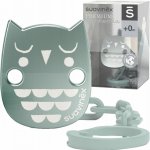 Suavinex premium klip na dudlík Bonhomia zelená – Zboží Dáma