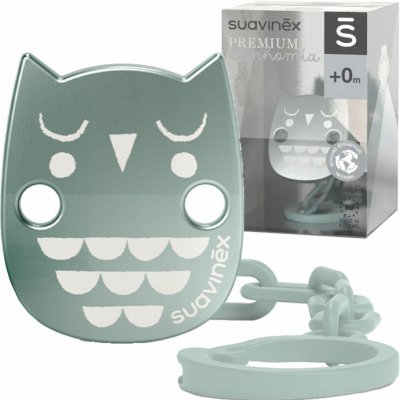 Suavinex premium klip na dudlík Bonhomia zelená – Zboží Dáma