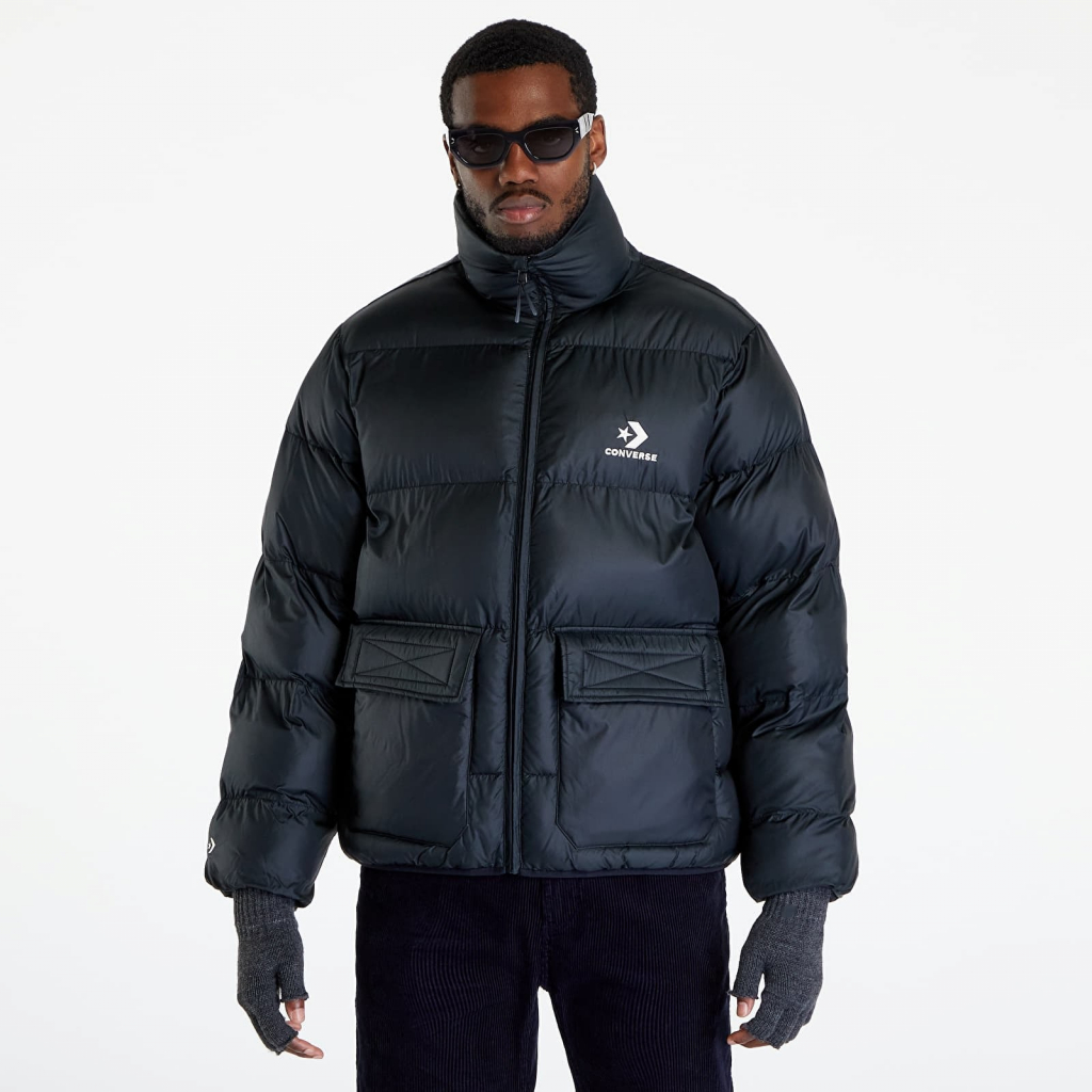 Converse Patch Pocket Puffer Jacket