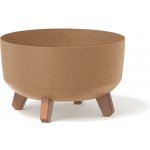 Prosperplast Květináč GRACIA LOW ECO WOOD 23,5 cm naturo – Zboží Mobilmania