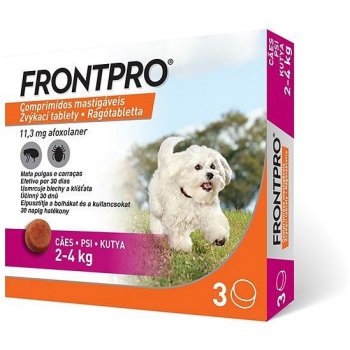 Frontpro 2 - 4 kg 11,3 mg 3 žvýkací tablety