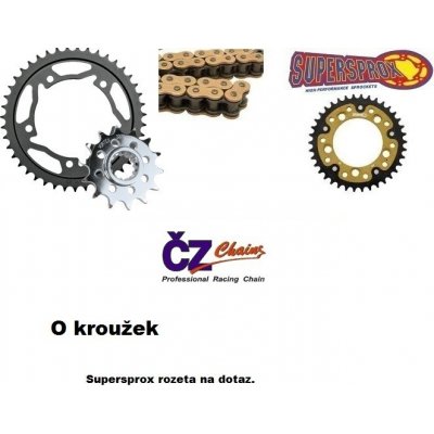 ČZ Řetězová sada Ducati 750 Monster i.e. (Dark) 02