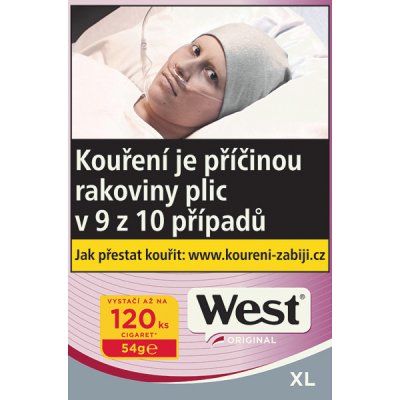 West Red tabák cigaretový 54 g