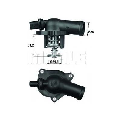 MAHLE Termostat VW BORA (1J) GOLF IV (1J) 1.6 (109°)