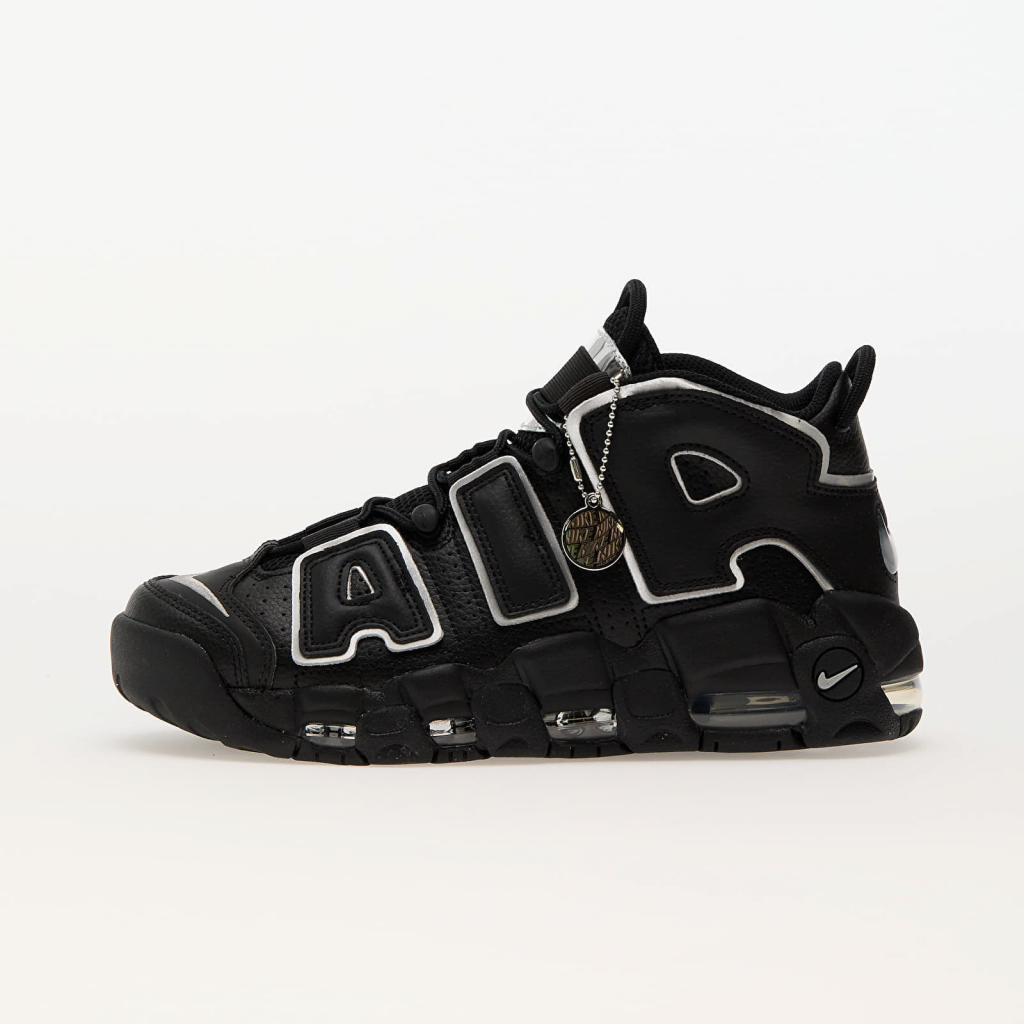 Nike W Uptempo \'96 black/ metallic silver-turquoise blue