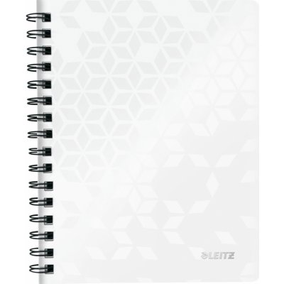Leitz Wow Kroužkový blok bílý linkovaný A5 – Zboží Dáma