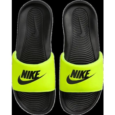 Nike Victori One Pánské pantofle černo žluté