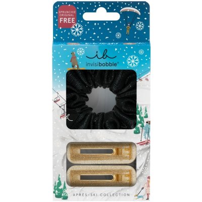 invisibobble SET L Apres Ski Date Night 3pc, Set 2 sponek a 1x gumičky – Zboží Dáma