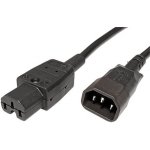BACHMANN Kabel síťový prodlužovací, IEC320 C14 - C15, 1,5m (356.1259) - 19.07.2592 – Zboží Mobilmania