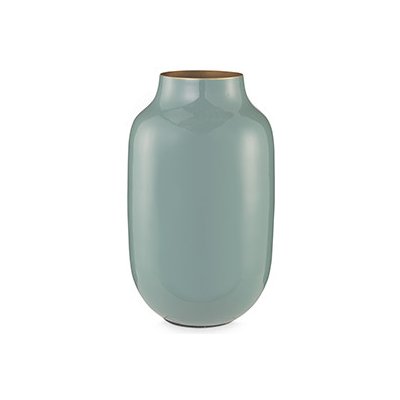 PIP Studio Váza Metal Oval modrá 30cm 51.102.013 – Hledejceny.cz