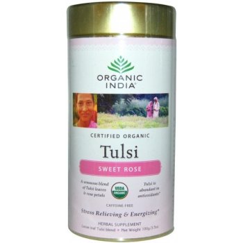 Organic India Tulsi Sladká růže 100 g