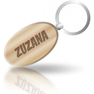 Přívěsek na klíče se jménem Zuzana – Zboží Mobilmania