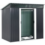 Gardebruk 993483 Zahradní domek na nářadí L 196 x 122 x 180 cm antracit – Zboží Dáma