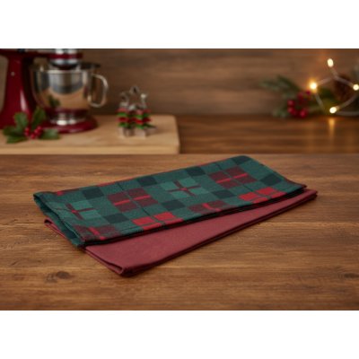 BBK FESTIVE FEAST 45x65 cm 2ks kostky/červená – Hledejceny.cz