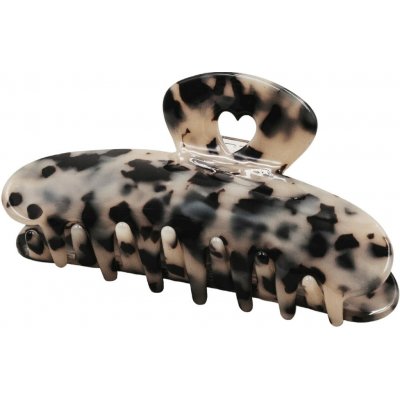 Eulenschnitt Maxi skřipec do vlasů Heart Leo, hnědá barva, plast – Sleviste.cz