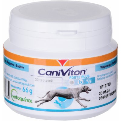 VETOQUINOL Caniviton forte plus 30 tbl