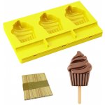 Pavoni Forma na zmrzlinu Pocket Cupcake 5x7cm, 40ml 4ks – Zboží Mobilmania