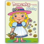Omalovánky A4 Panenky MFP 102506 – Zboží Dáma
