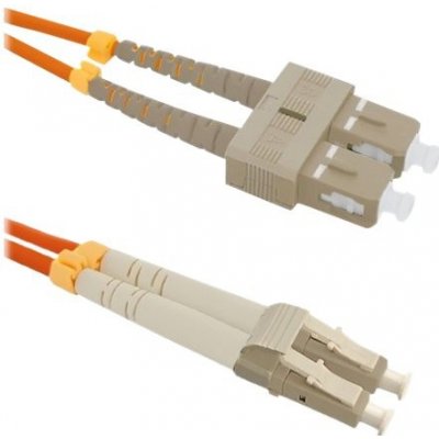 Qoltec 54041 optic, patch, SC/UPC - LC/UPC Multimode 50/125 OM2 Duplex, 3m – Zboží Mobilmania