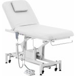 physa Elektrické masážní lehátko - 2 motory - 150 W - 187 x 70 x 68–90 cm - 200 kg - bílá LYON WHITE PH – Zboží Dáma