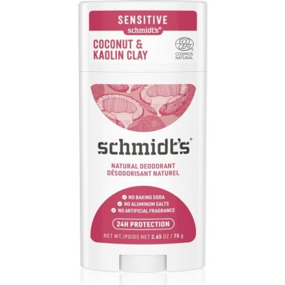 Schmidt's Coconut & Kaolin Clay deostick 58 ml – Zbozi.Blesk.cz