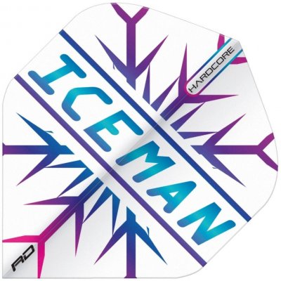 Red Dragon Gerwyn Price Iceman Hardcore - Snowflake - Rainbow RF6827 – Sleviste.cz