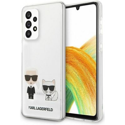 Pouzdro KARL LAGERFELD Samsung A33 (IK + Choupette / čiré – Zbozi.Blesk.cz