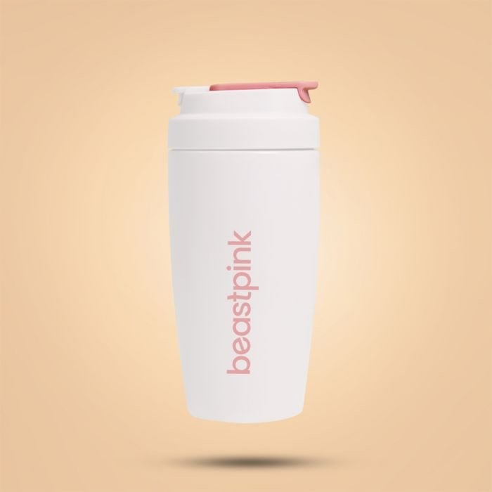 BeastPink Termohrnek 500 ml White