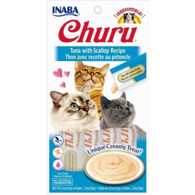 Churu Cat Tuna with Scallop 4 x 14 g – Zbozi.Blesk.cz