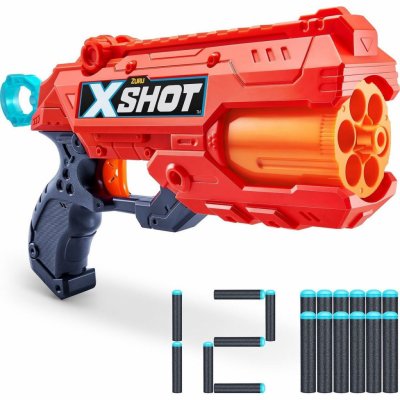 X-SHOT Reflex 6 červená 12 nábojů – Zbozi.Blesk.cz