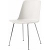 Jídelní židle &Tradition Rely HW6 chrom / white