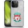 Pouzdro a kryt na mobilní telefon Apple Pouzdro Head Case Apple iPhone 15 Pro ZNAK LIVERPOOL FC OFFICIAL GEOMETRIC WHITE