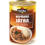 Hamé vepřová játra na cibulce 415 g – Zboží Dáma