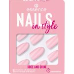 Essence Nails In Style umělé nehty 14 Rose and Shine 12 ks – Zboží Mobilmania