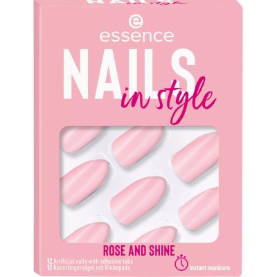 Essence Nails In Style umělé nehty 14 Rose and Shine 12 ks – Zboží Mobilmania