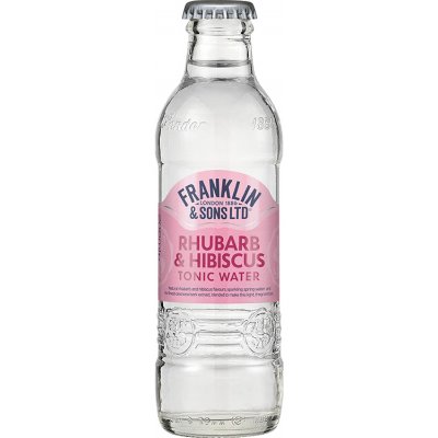 Franklin & Sons Rhubarb & Hibiscus Tonic Water 200 ml – Hledejceny.cz