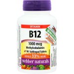 Webber Naturals B12 1000 mcg 80 tablet – Hledejceny.cz