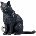 Přívěsek na klíče Mojo černá kočka – Zboží Dáma