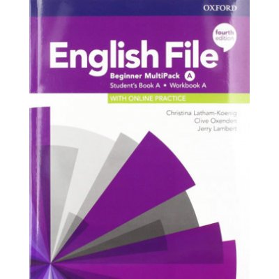 English File Beginner Multipack A with Student Resource Centre Pack (4th) - Latham-Koenig Christina – Zboží Dáma