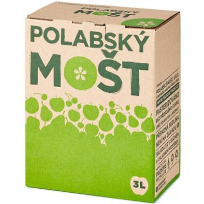 Polabský mošt jablko 3l – Zboží Dáma