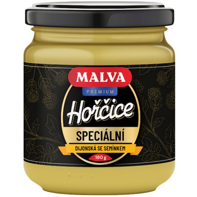 Malva Hořčice Premium dijon 180 g – Zboží Dáma