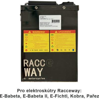 Racceway Baterie k elektroskútru LI-48V 15Ah LG 13S 3P – Zboží Dáma