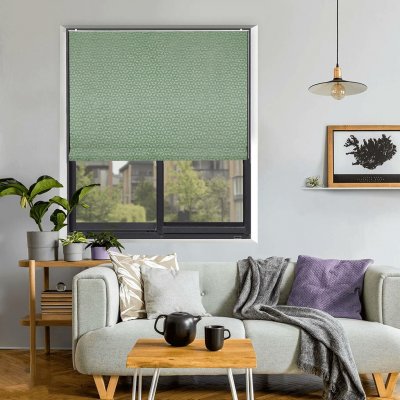 Roleta Římská, Velutto, Tyrkysově zelená, RV 010 , 65 x 60 cm – Hledejceny.cz