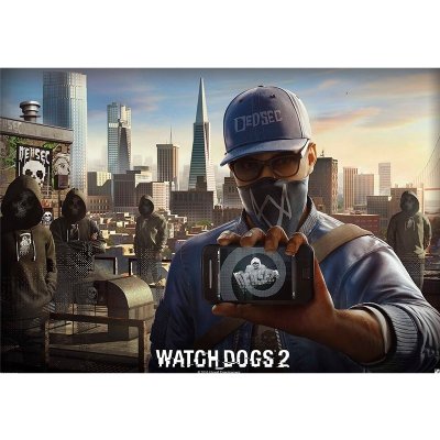 Velký plakát Watch Dogs - Hackers – Zboží Mobilmania