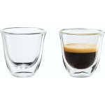 DeLonghi Espresso Szklanka termiczne 2 sztuki 60 ml – Hledejceny.cz