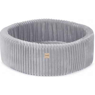 Plush Nest suchý bazén kulatý Puffy Lamell 90 × 30 cm šedý – Zbozi.Blesk.cz